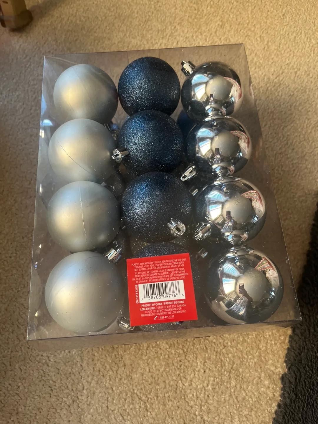 Shatterproof Christmas Ornaments - Set of 24 image indicator(2)