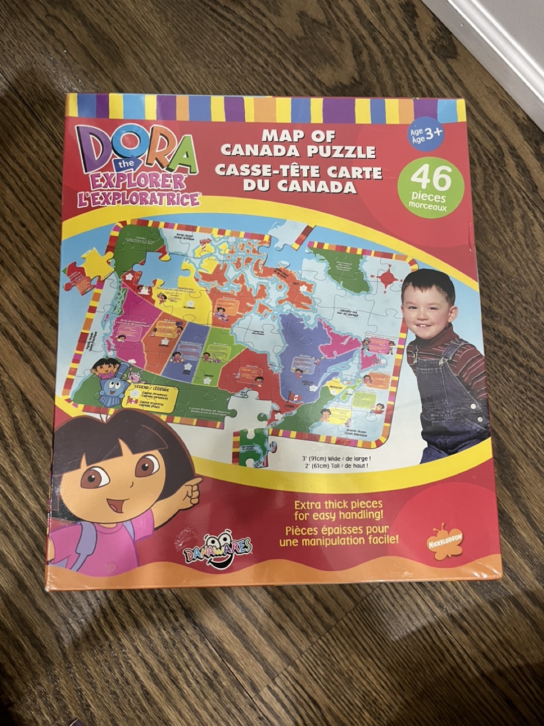 Dora the Explorer Map of Canada Puzzle - photo 2