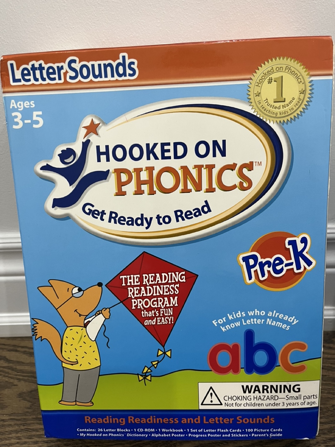 Hooked on Phonics Letter Sounds Ages 3-5