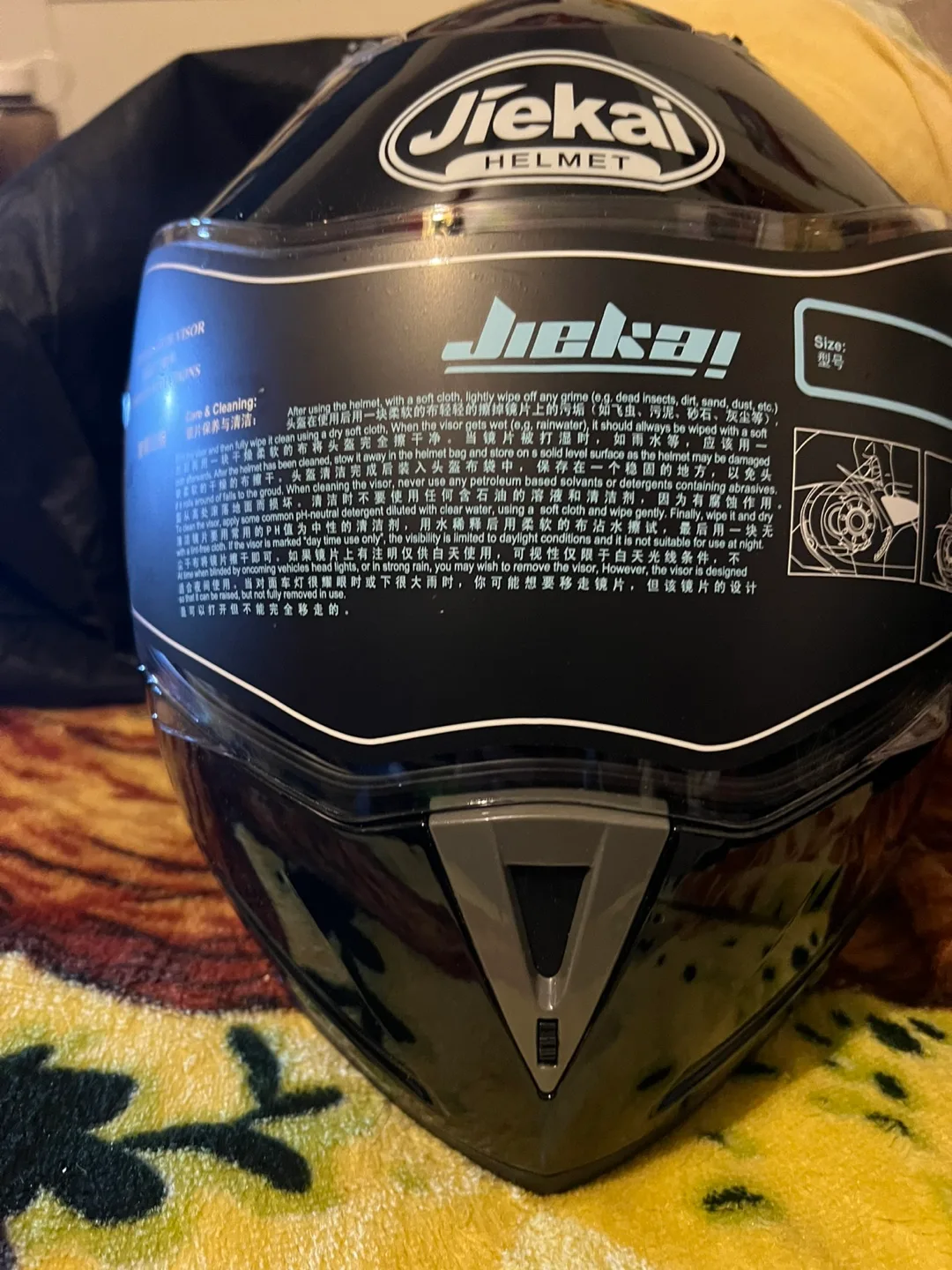 Jiekia Helmet, White, Size Medium image indicator(8)