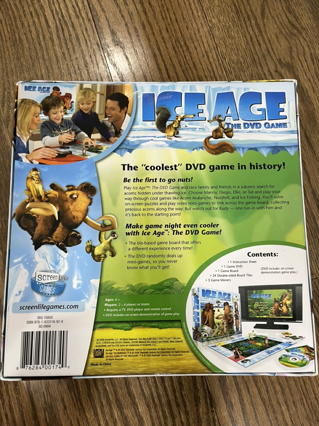 Brand New Ice Age The DVD Game - photo 3