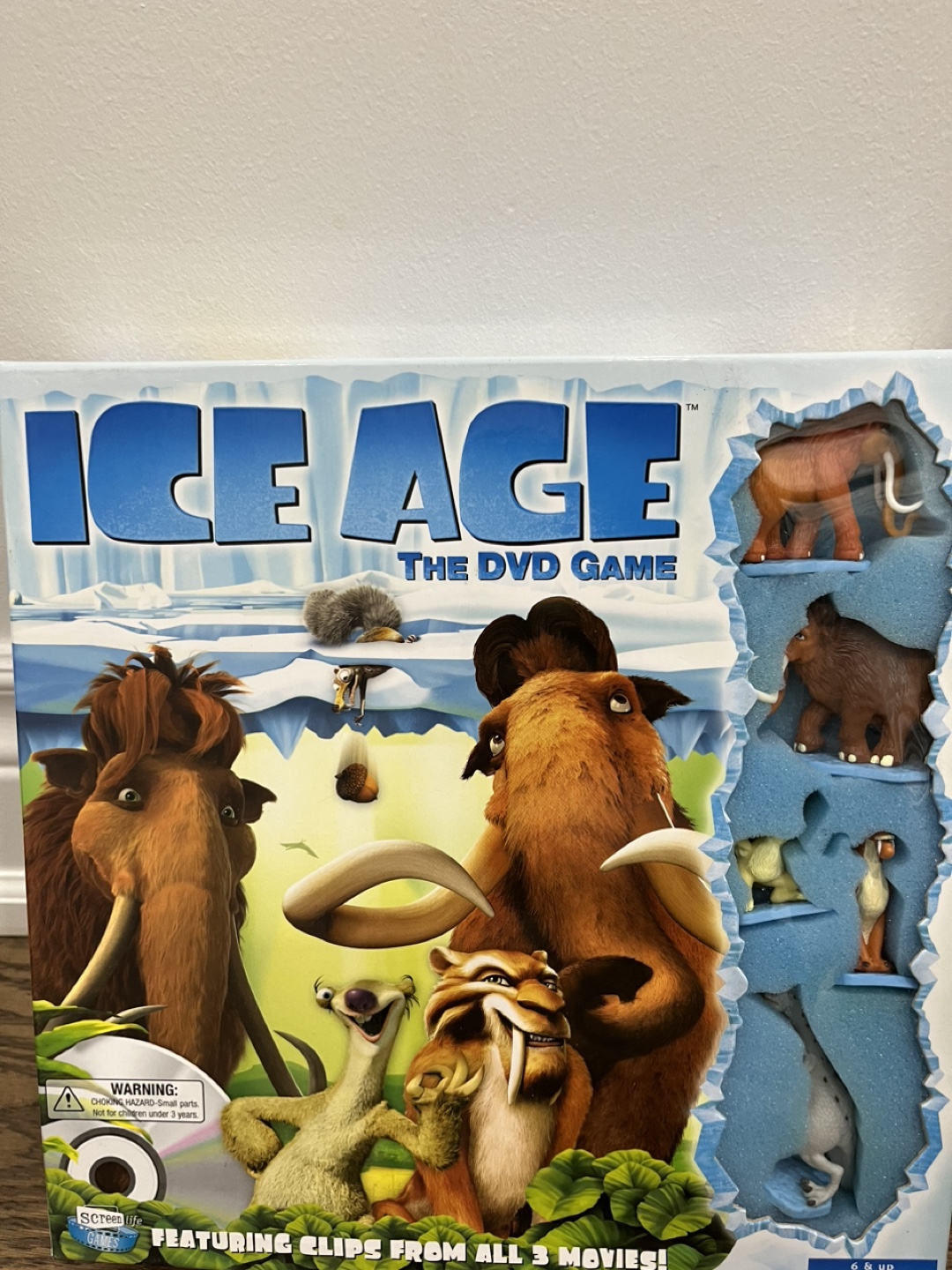 Brand New Ice Age The DVD Game