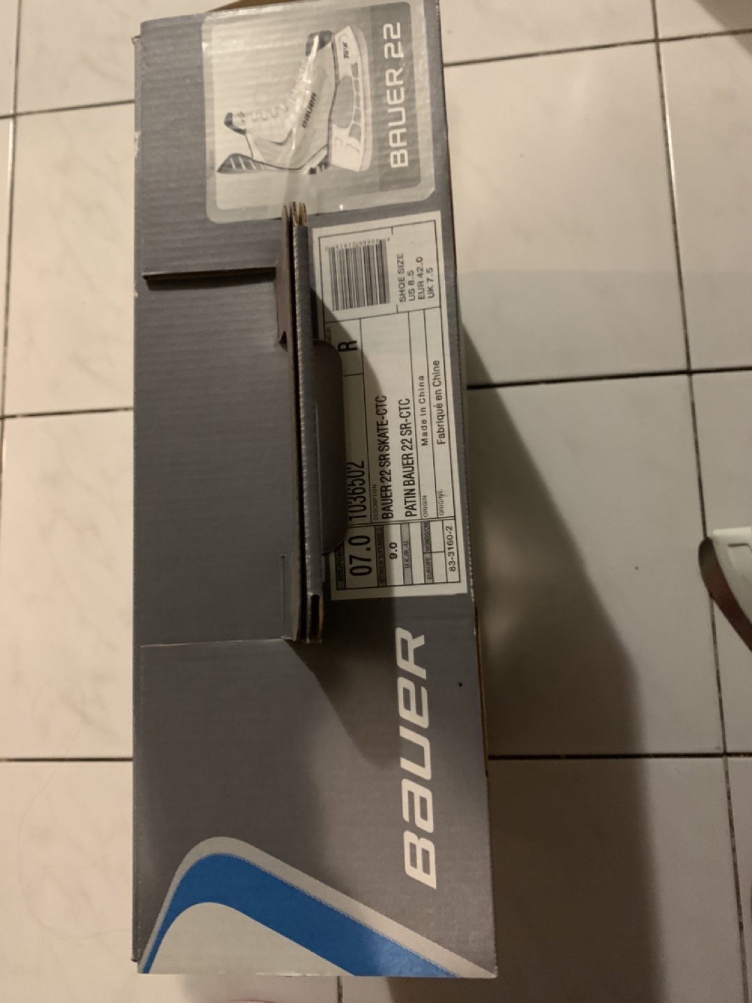 Bauer 22 Ice Skates - photo 2