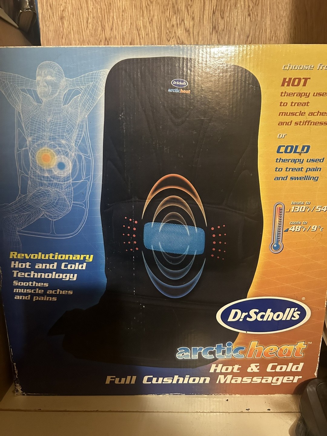 Dr. Scholl's Arctic Heat Hot & Cold Full Cushion Massager