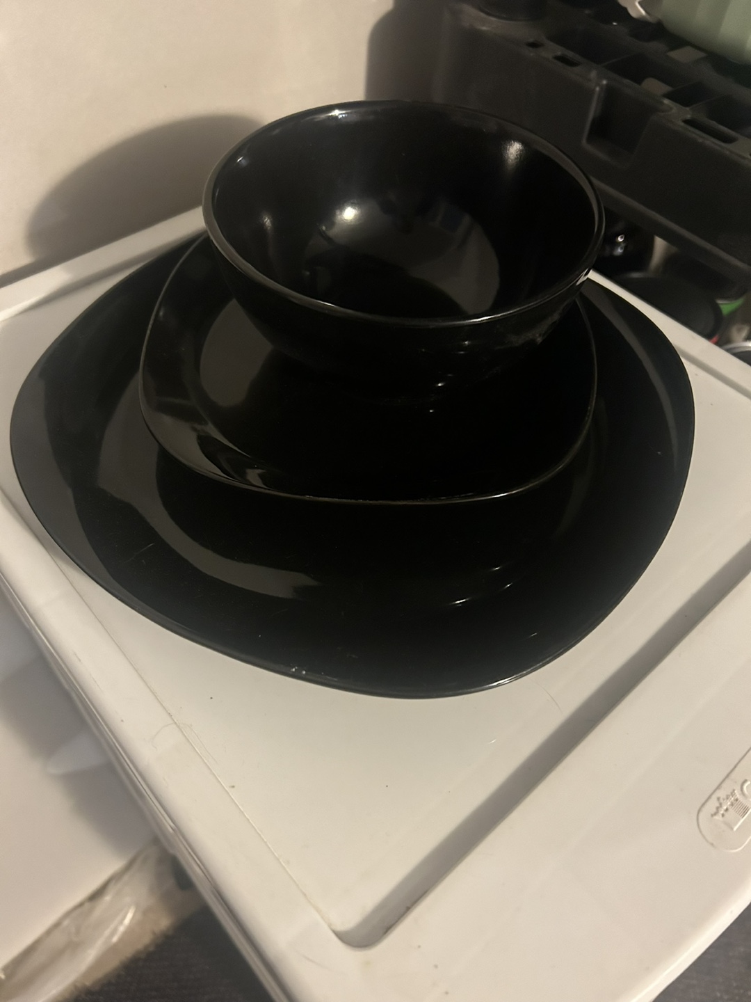 Black Dinnerware Set - photo 2