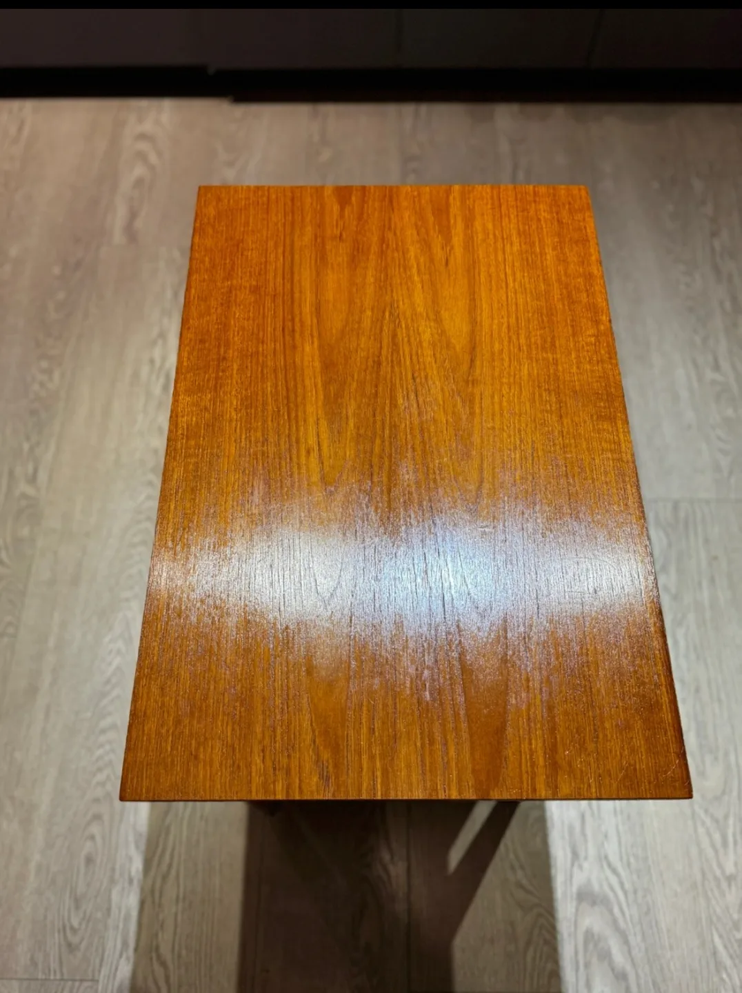 MCM Vintage teak Danish NESTING TABLES of 4 + 1 pieces image indicator(3)