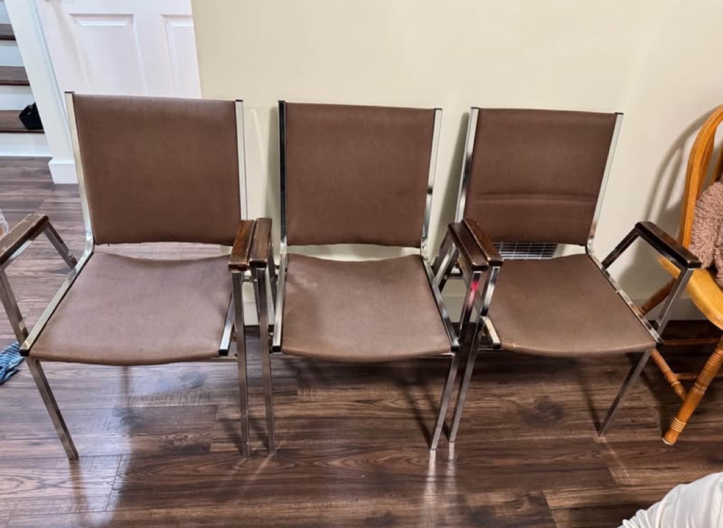 Set of 3 Vintage Chairs