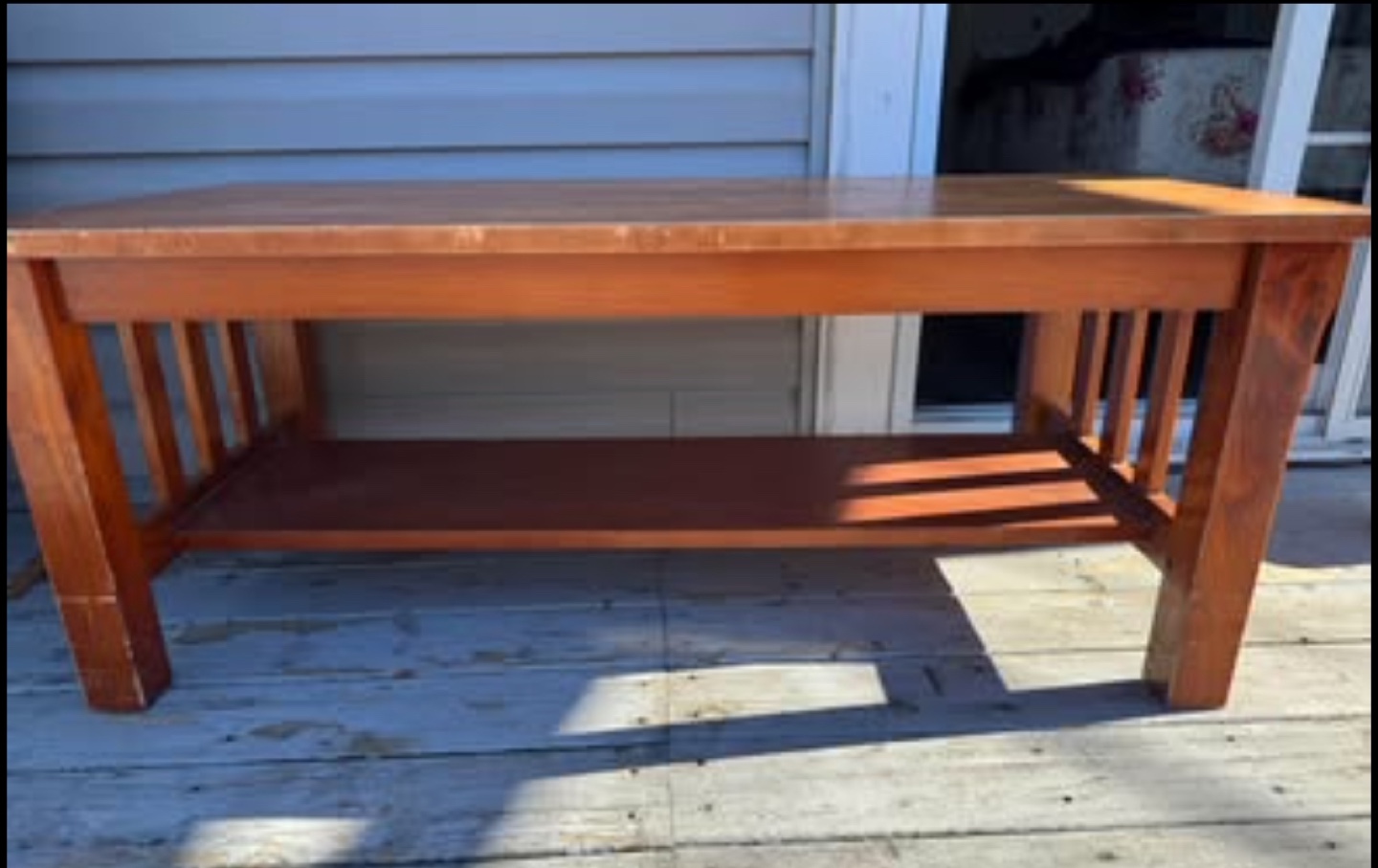 Wood Coffee Table - photo 3
