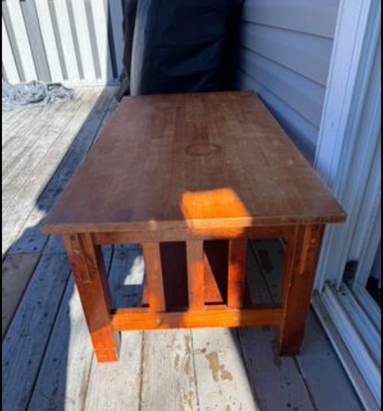 Wood Coffee Table - photo 2