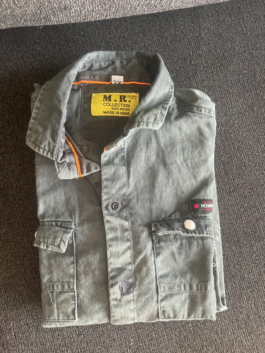 Red and Black Long Sleeve Button Up Shirt image indicator(6)