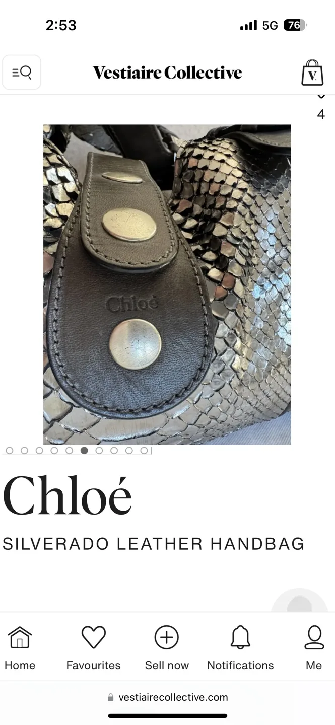 Chloé Silverado Leather Handbag image indicator(5)
