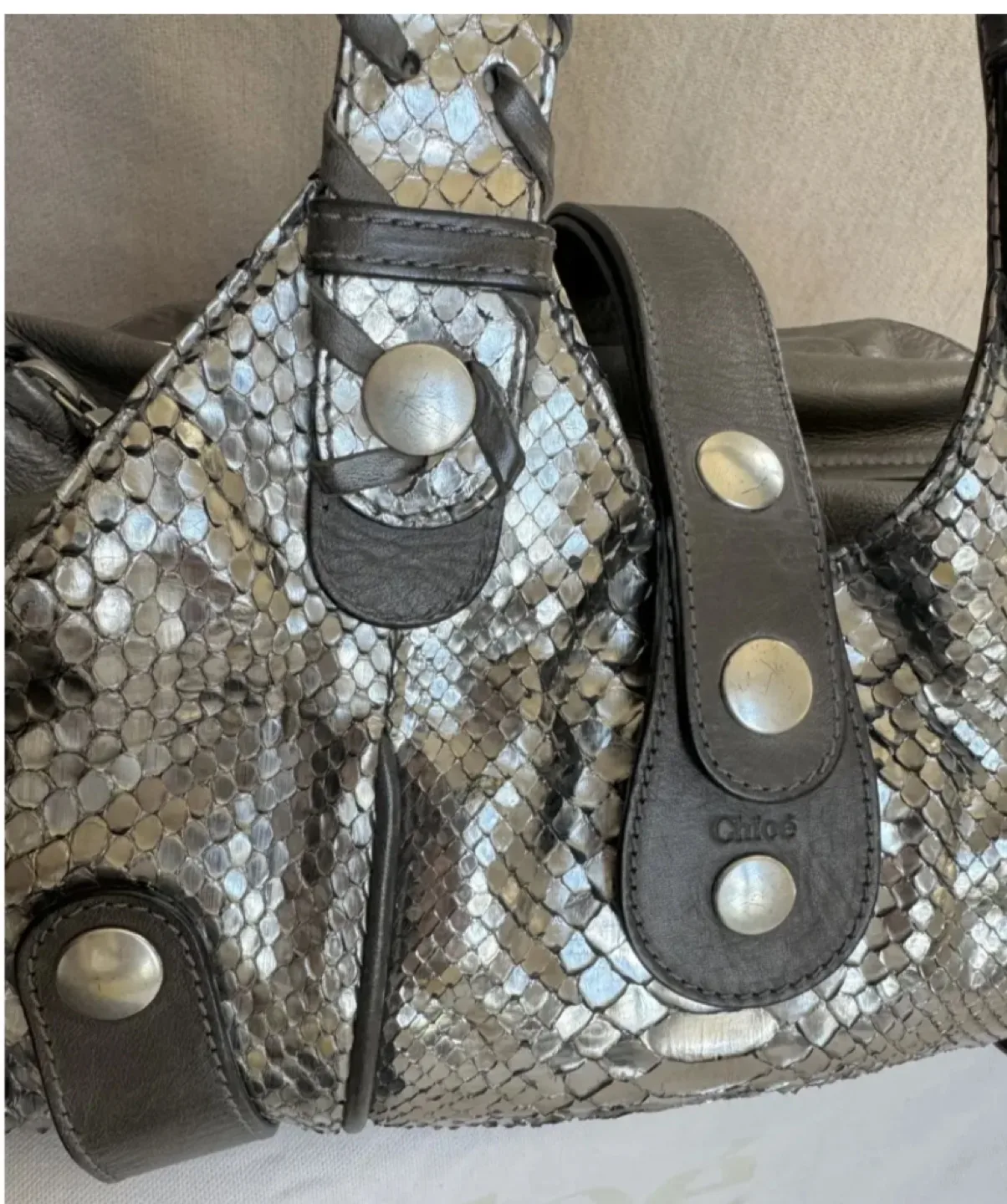 Chloé Silverado Leather Handbag image indicator(4)