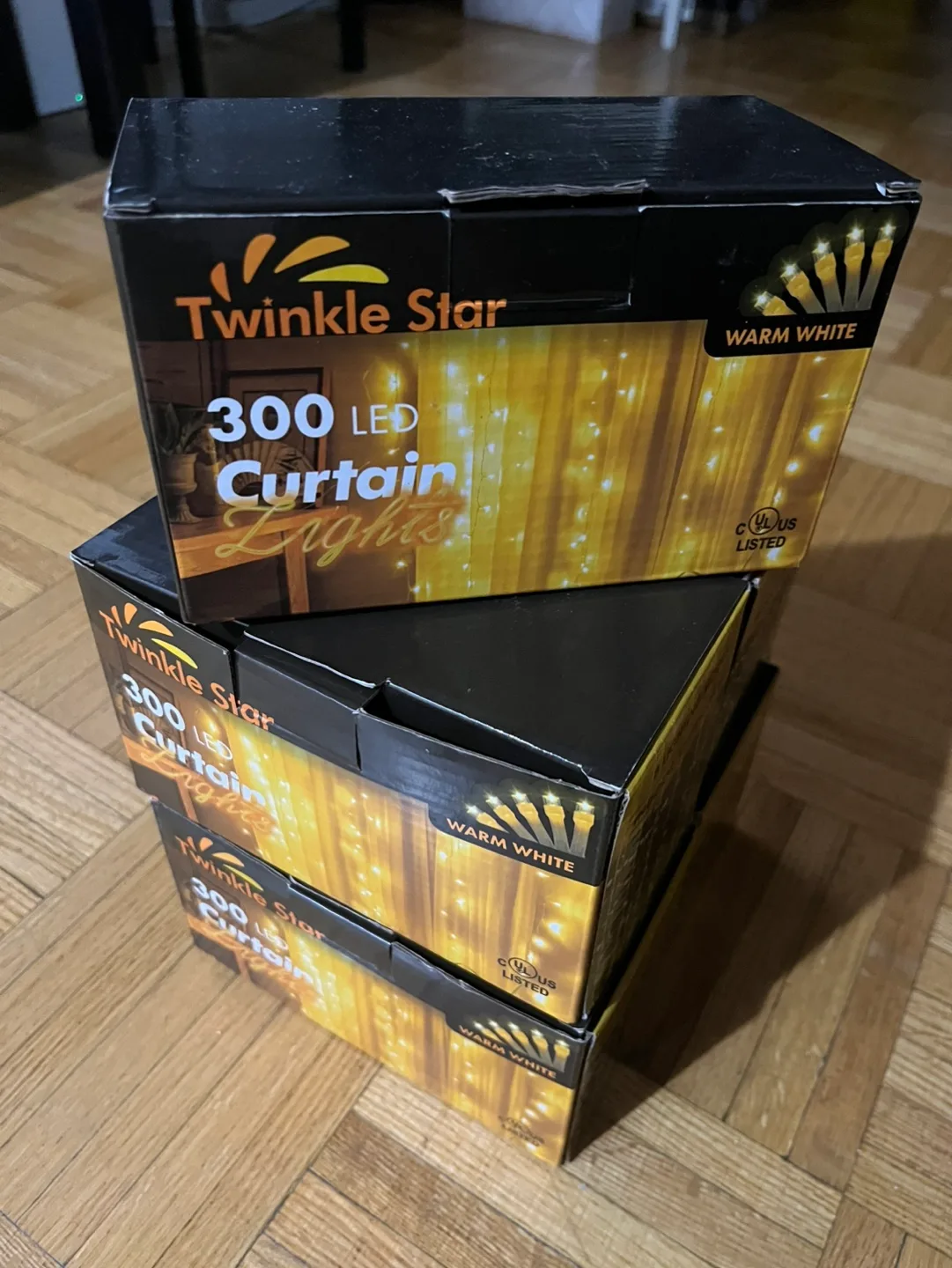 Set of 5 Curtain String Lights thumbnail