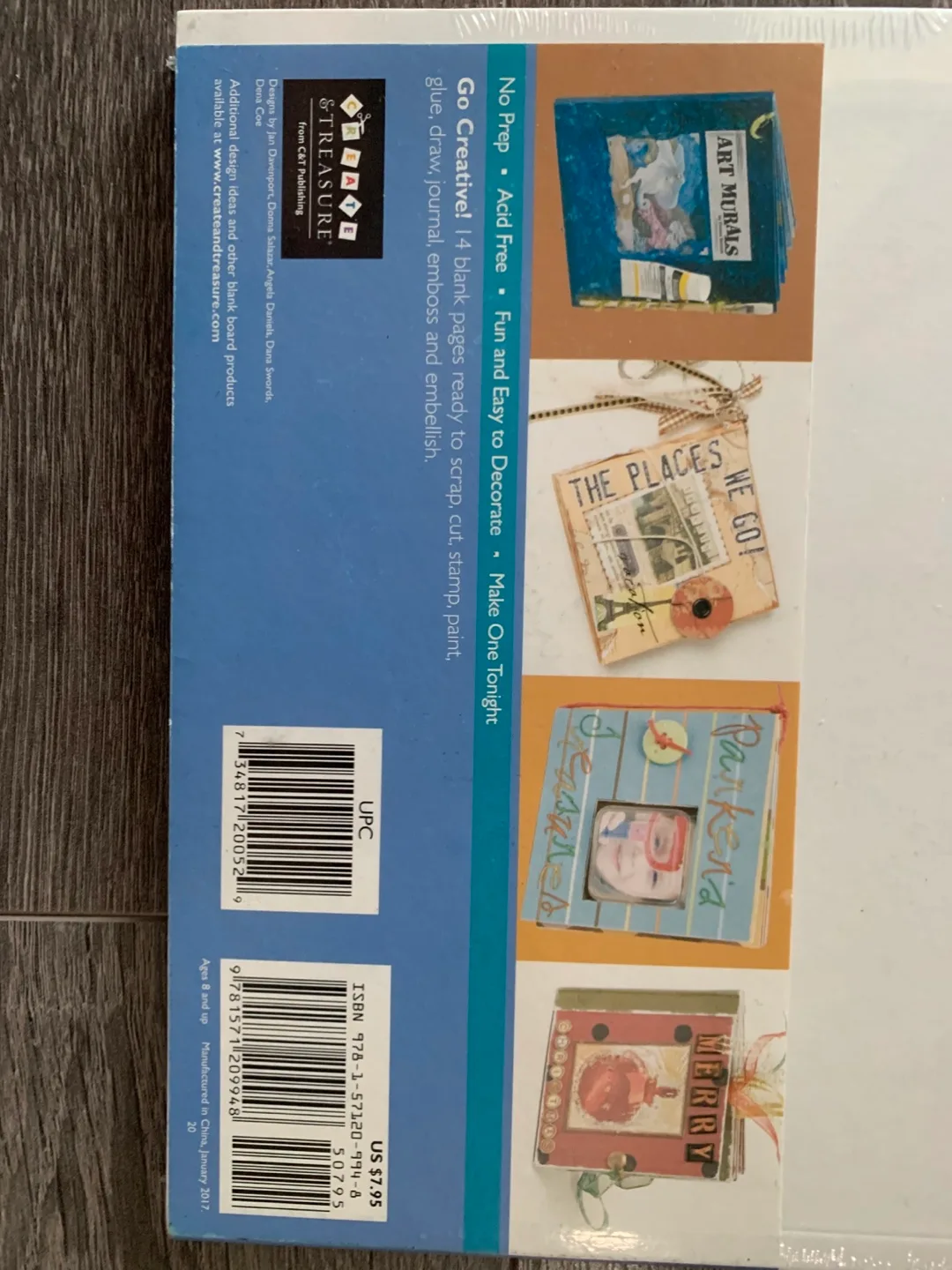 Square blank board book. image indicator(4)