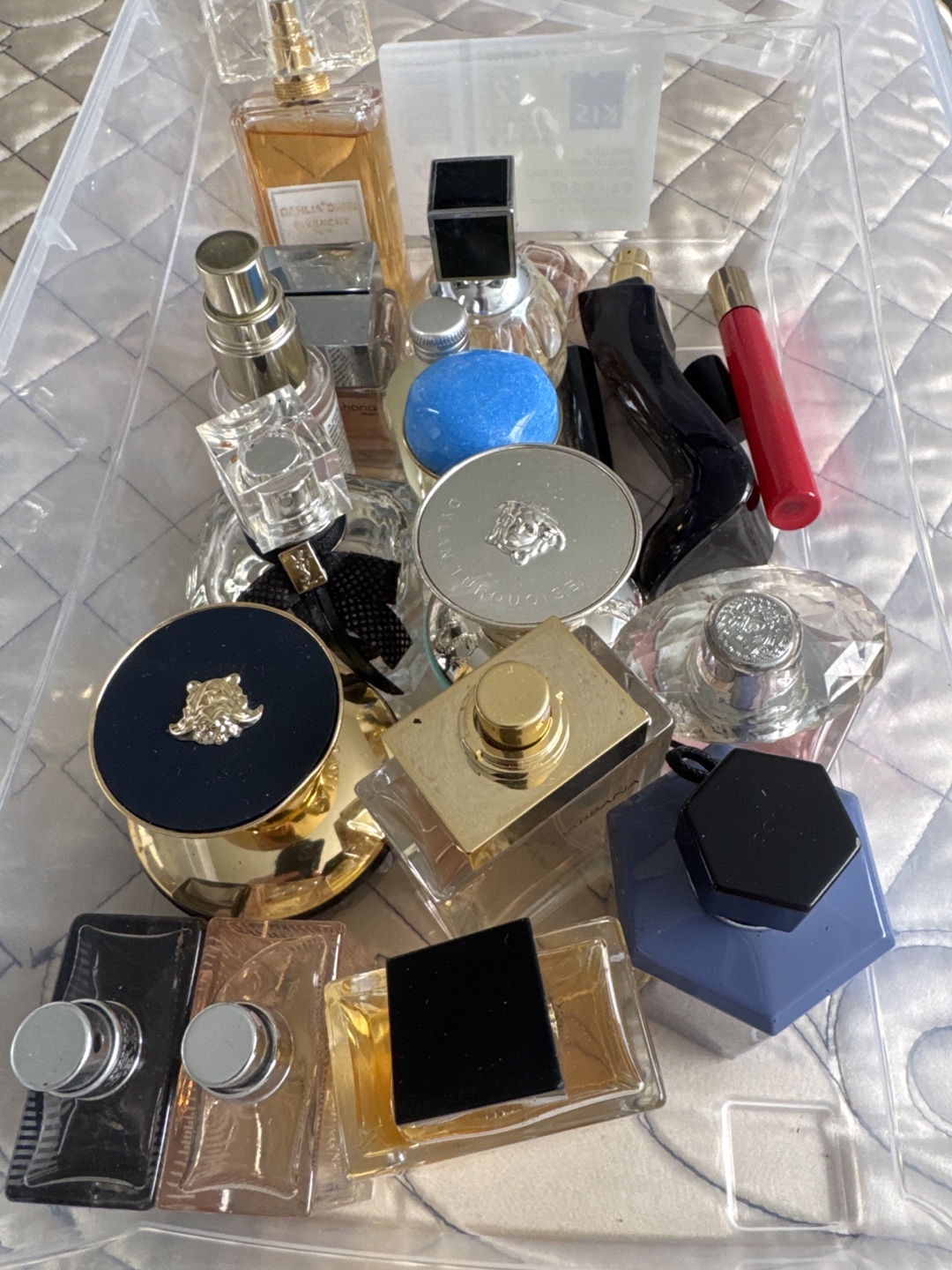 Assortment of Perfume Bottles