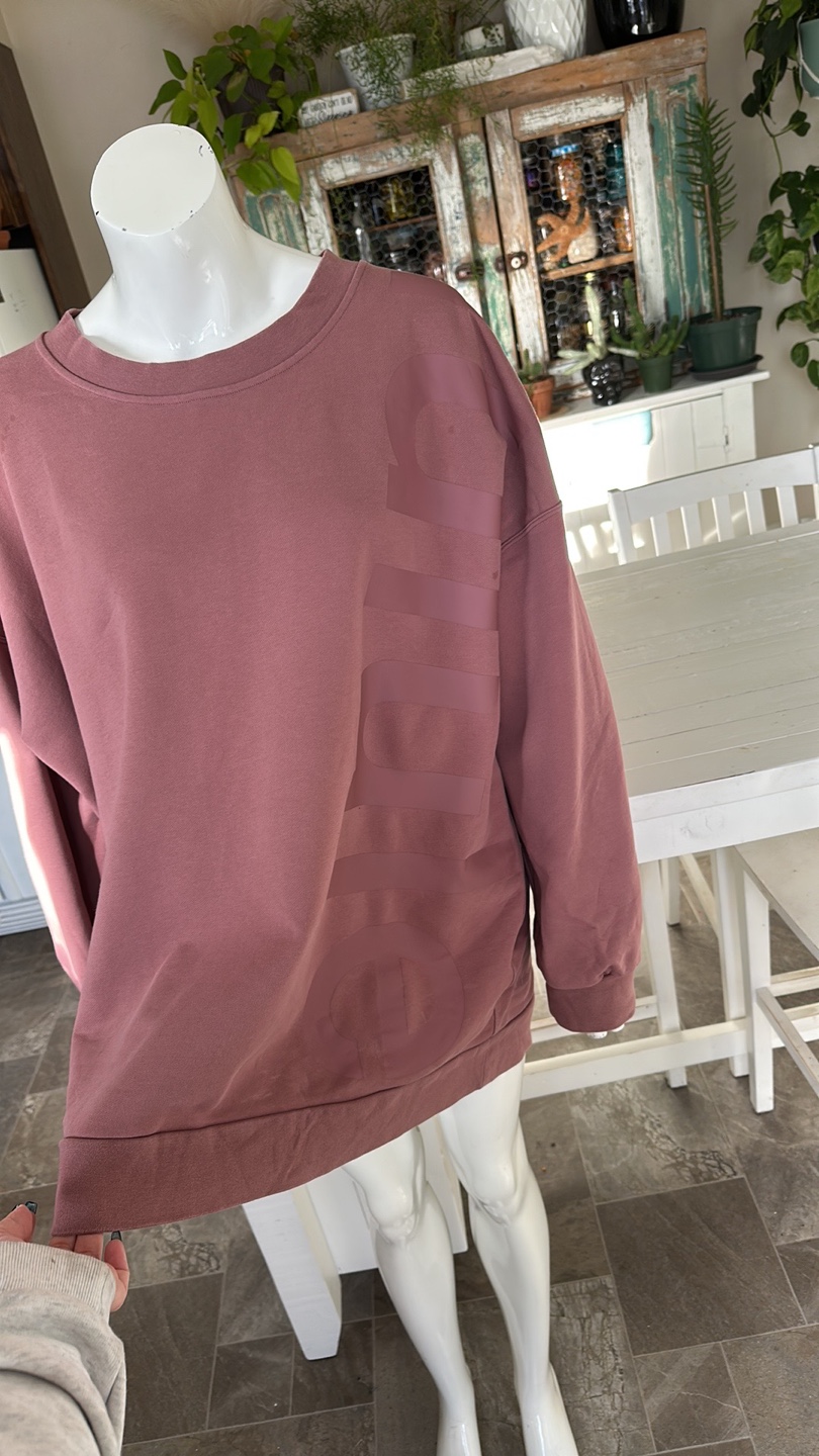 Adidas Oversized Pink Sweatshirt - photo 2