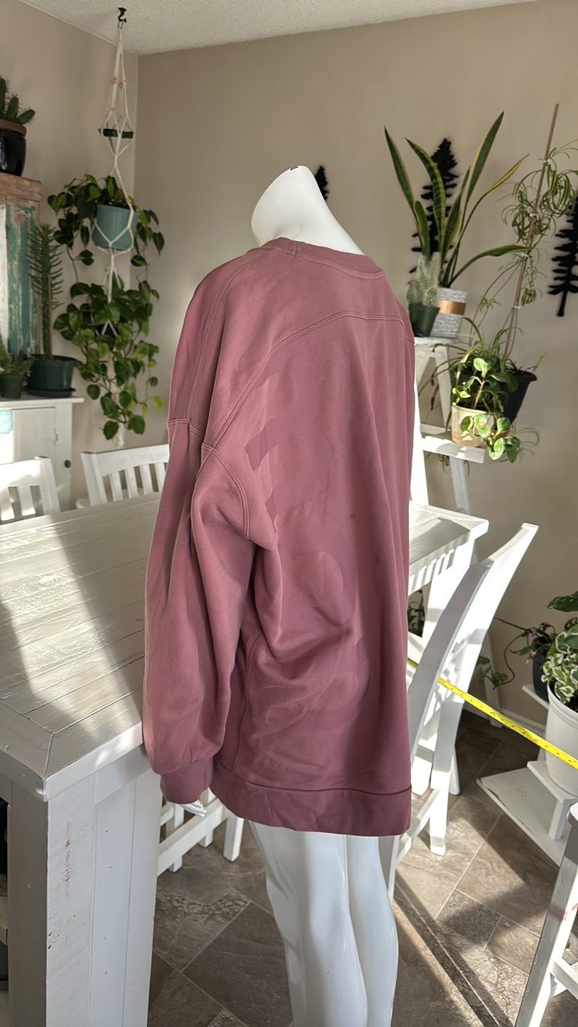 Adidas Oversized Pink Sweatshirt - photo 3