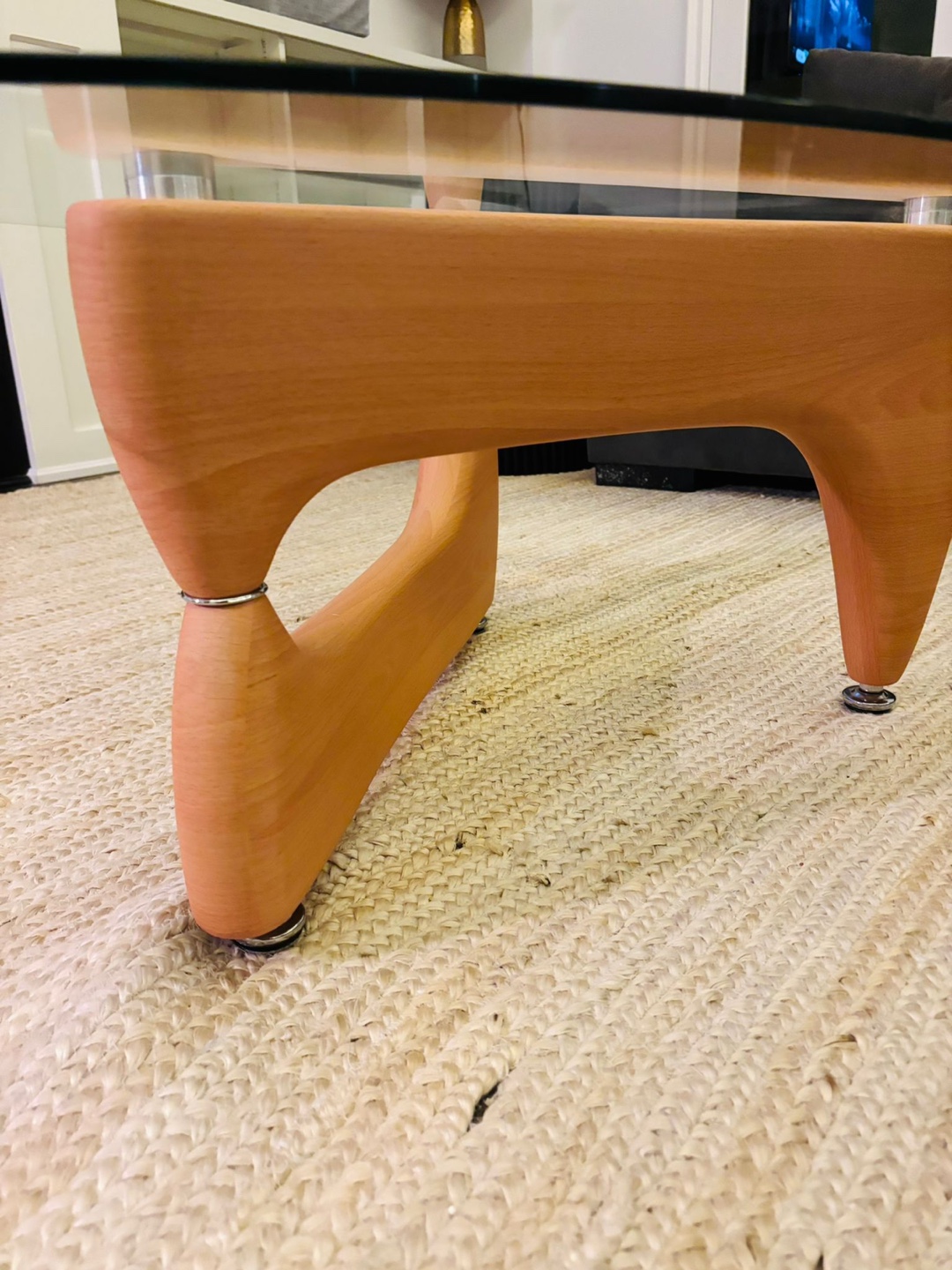 Mid-Century Modern Glass Coffee Table - photo 2