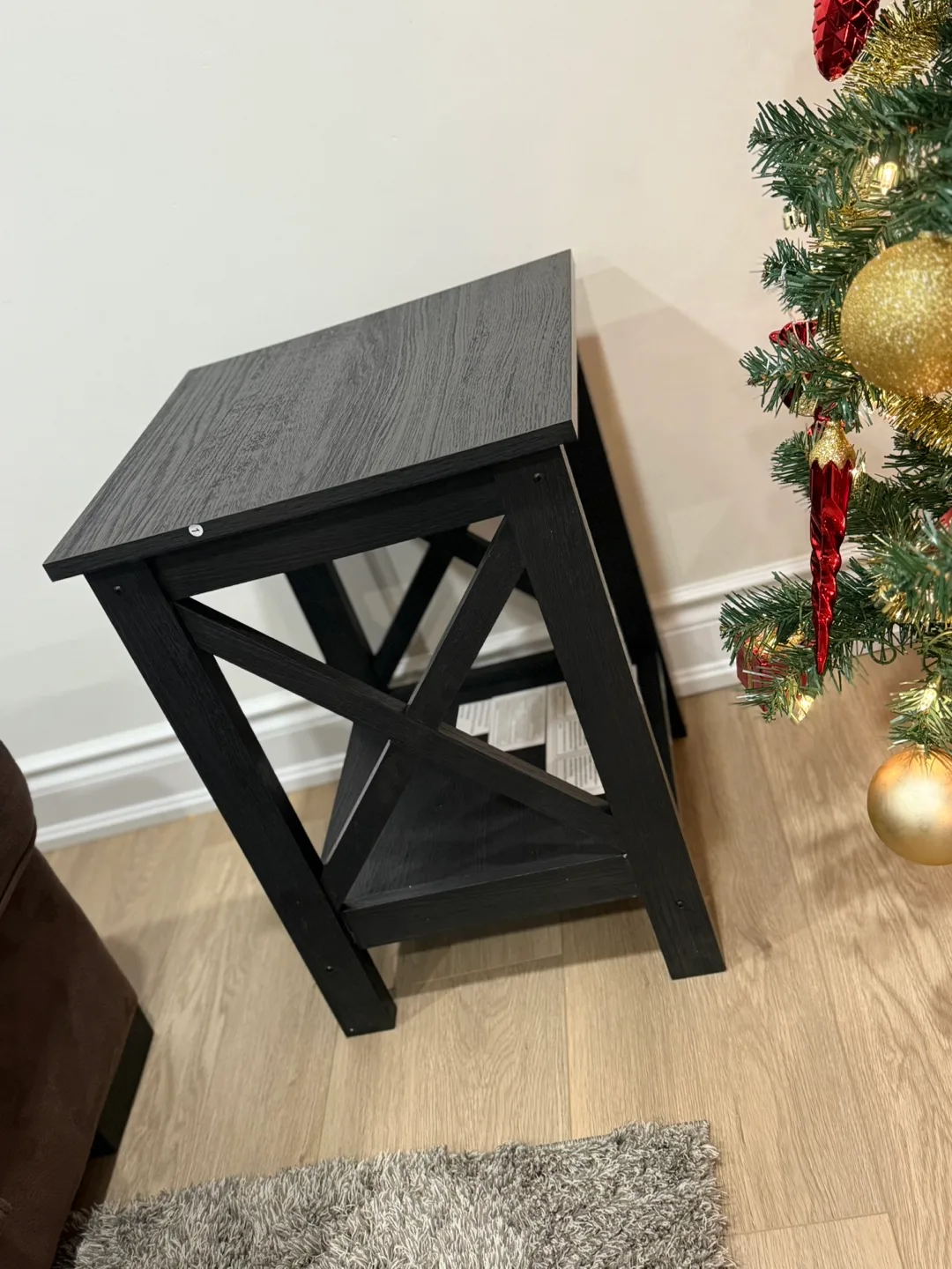 Black End Table