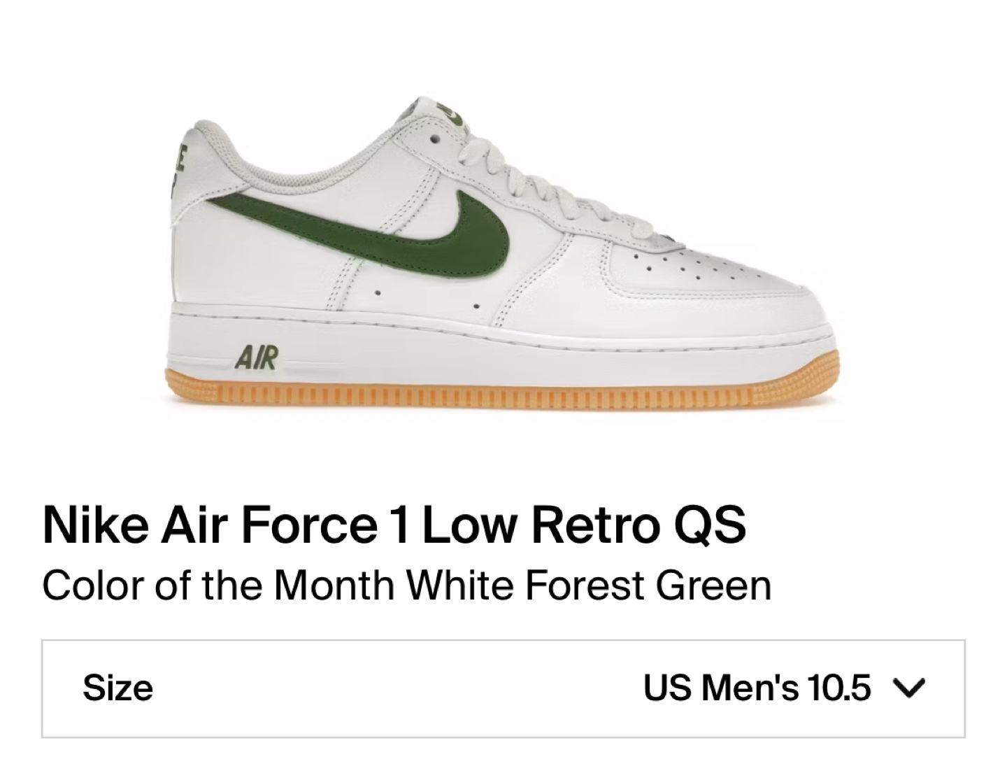 Forest green air force 1 online