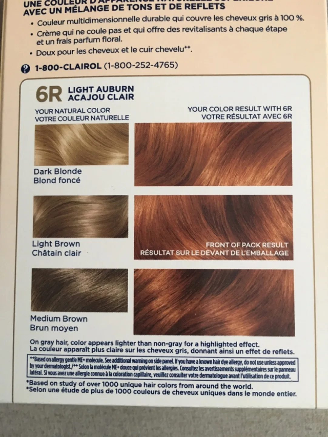 Clairol Nice'n Easy Permanent Hair Color - 6R Light Auburn image indicator(2)