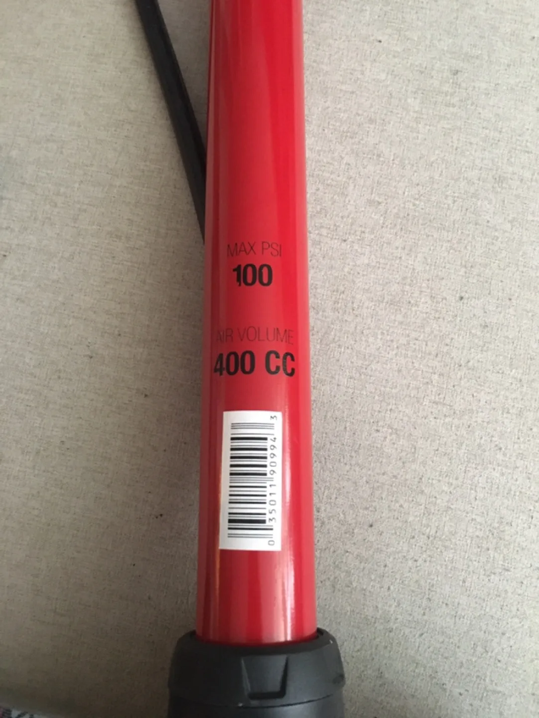 Bell Air Attack 300 Bicycle Pump-Max PSI 100 Air Volume 400CC image indicator(2)