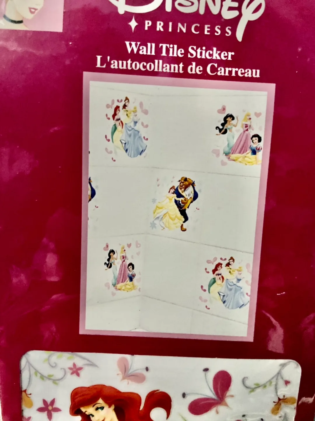 Disney Princess Wall Tile Stickers image indicator(3)