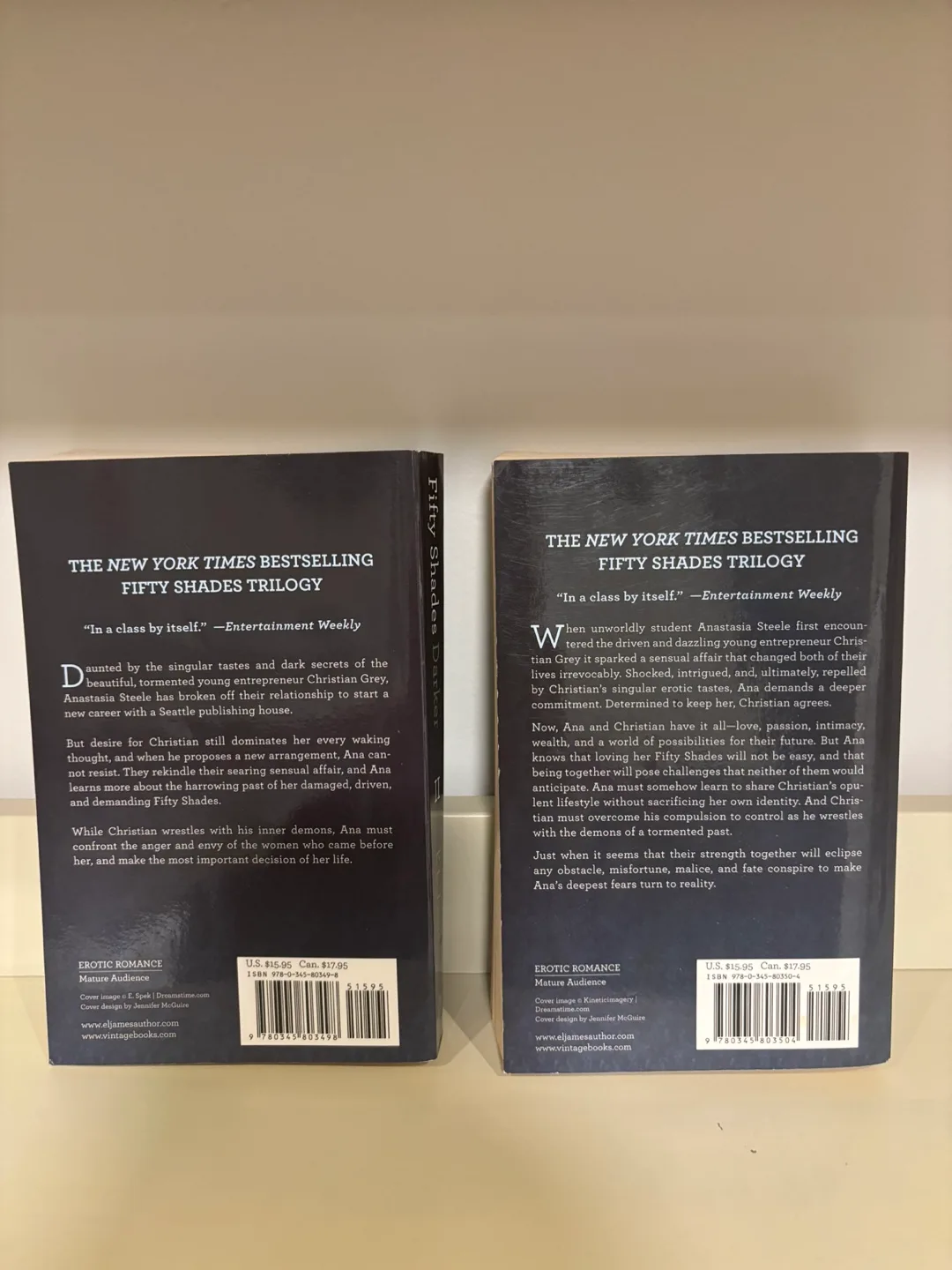 Fifty Shades Trilogy - 2 Books image indicator(2)