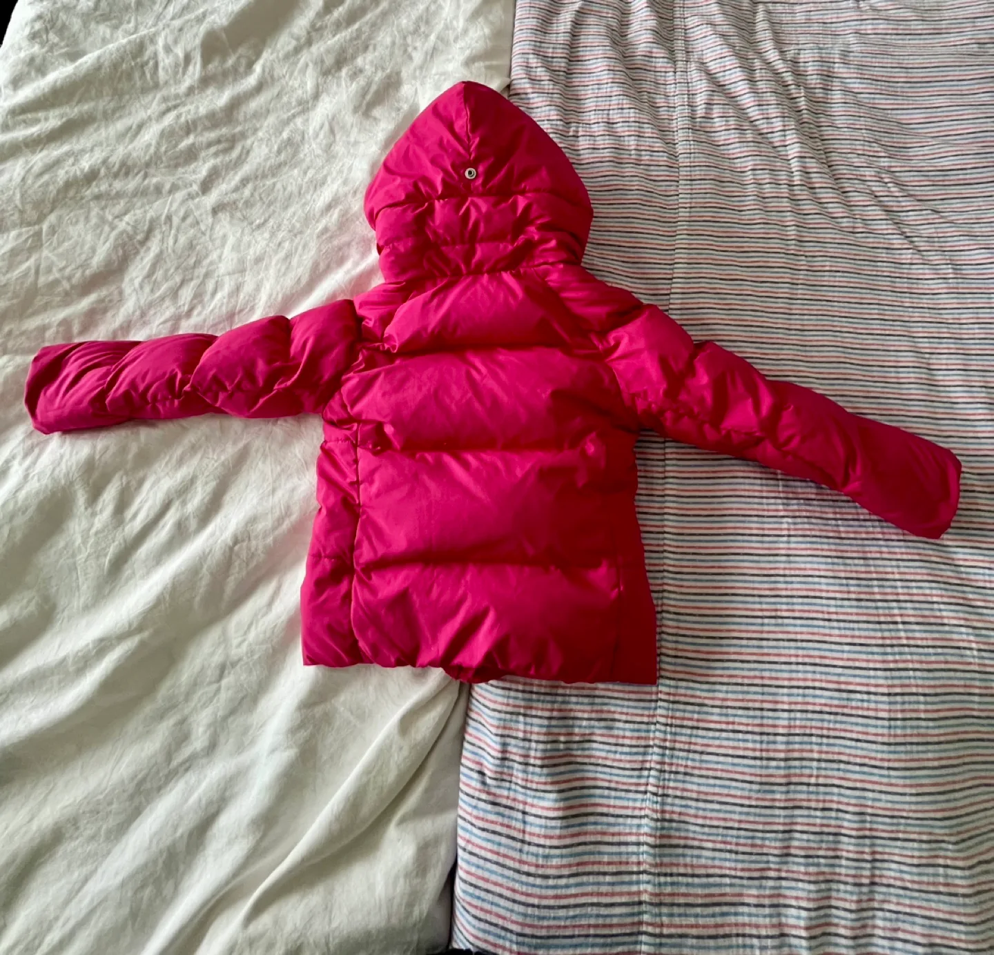 Pink Polo Ralph Lauren Puffer Jacket size 6x image indicator(4)