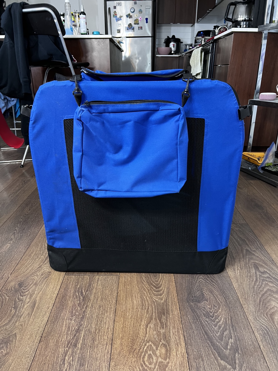 Blue Collapsible Pet Crate - photo 2