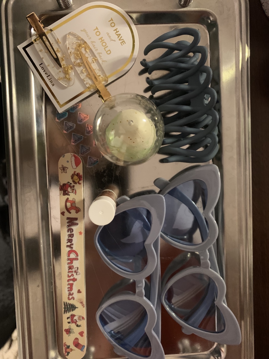Blue Sunglasses, Hair Accessories and More - photo 2