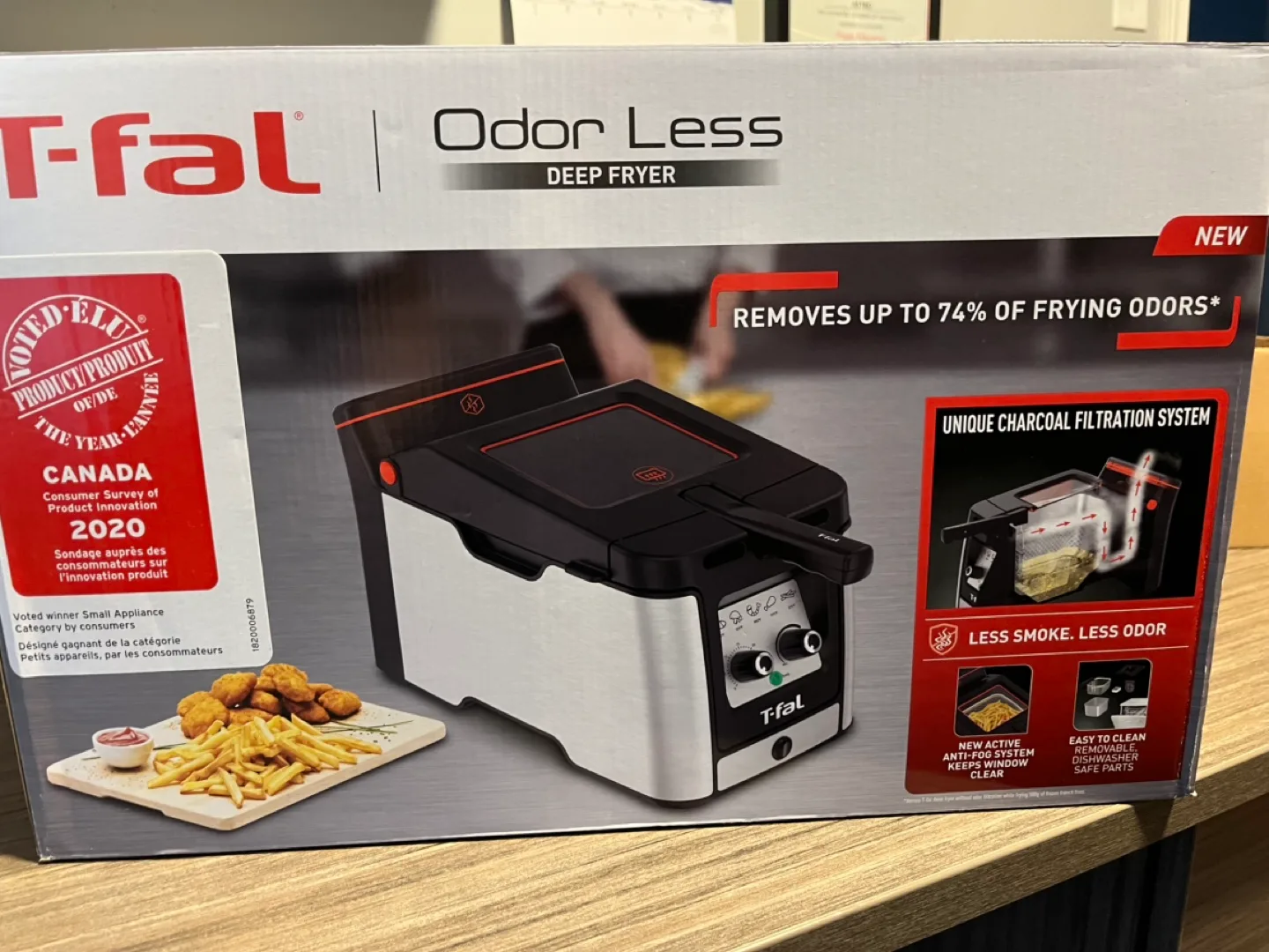 T-fal Odor Less Deep Fryer image indicator(5)