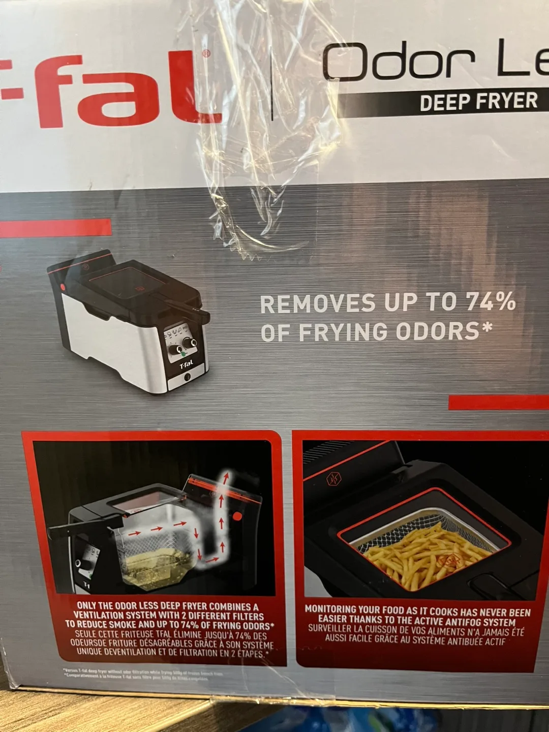 T-fal Odor Less Deep Fryer image indicator(3)