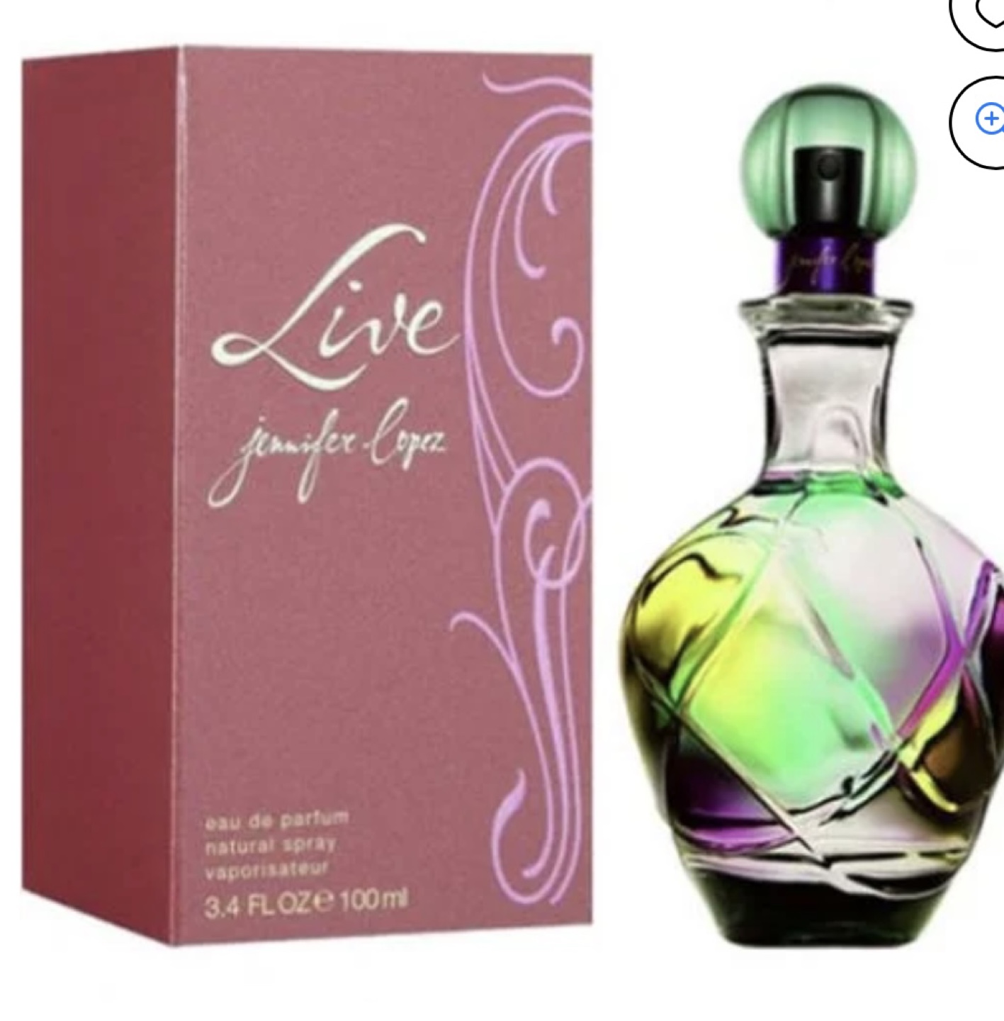 Jennifer Lopez Live Eau de Parfum 50 ml