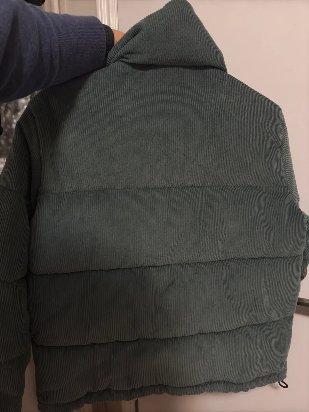 Hollister Corduroy Puffer Jacket womens image indicator(6)