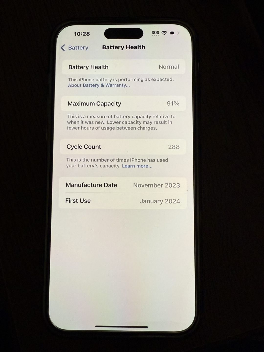 iPhone 15 Pro Max 256GB titanium - photo 2