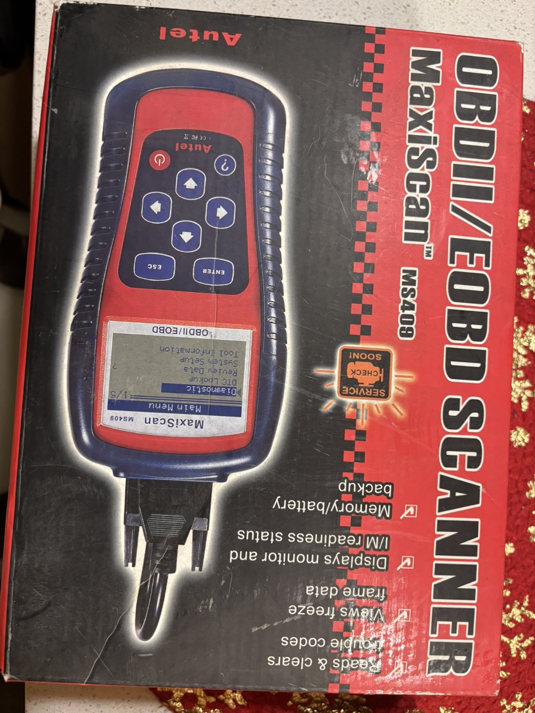 Autel MaxiScan MS409 OBDII/EOBD Scanner