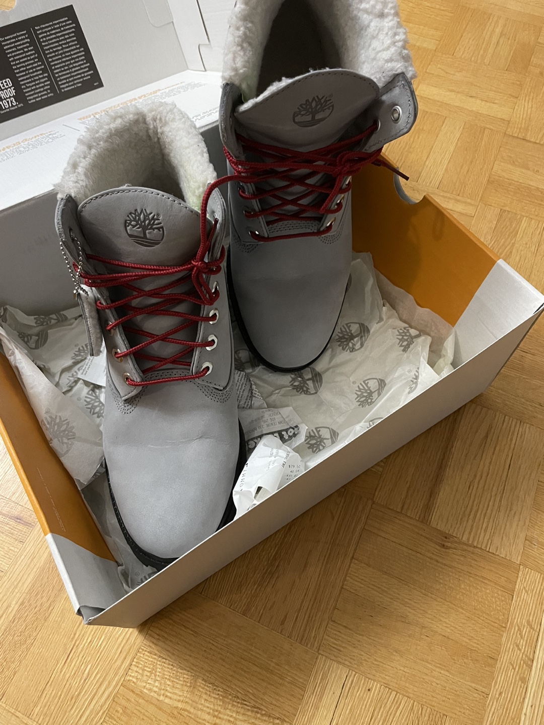 Timberland Men's Premium 6" Warm Fur Grey - photo 3