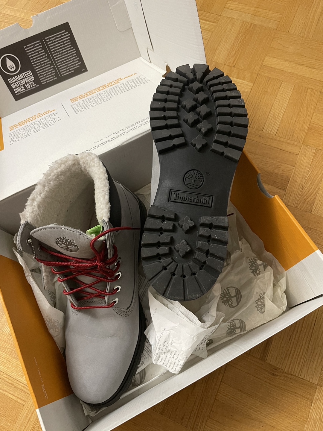 Timberland Men's Premium 6" Warm Fur Grey - photo 4