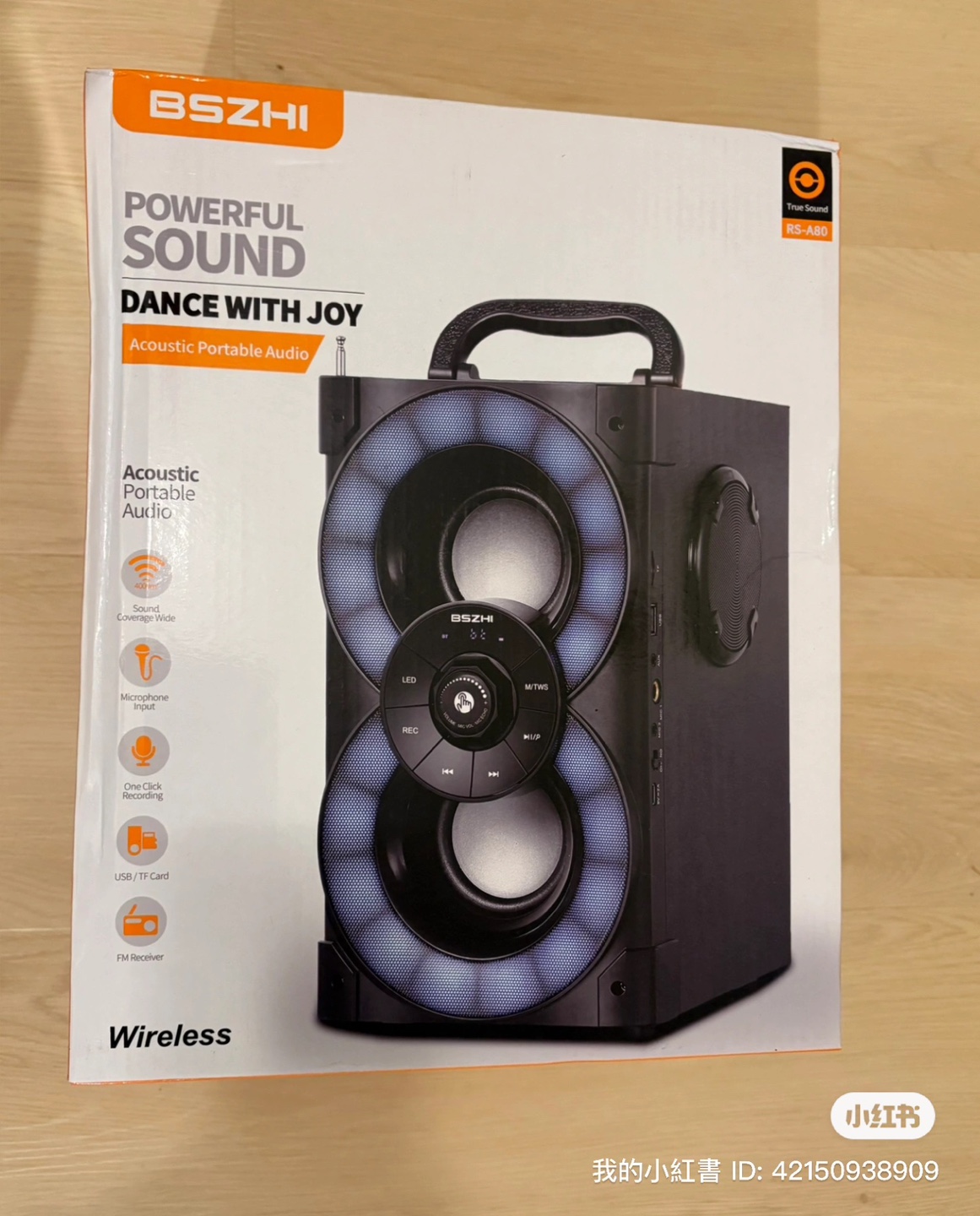 BSZHI Wireless Bluetooth Speaker