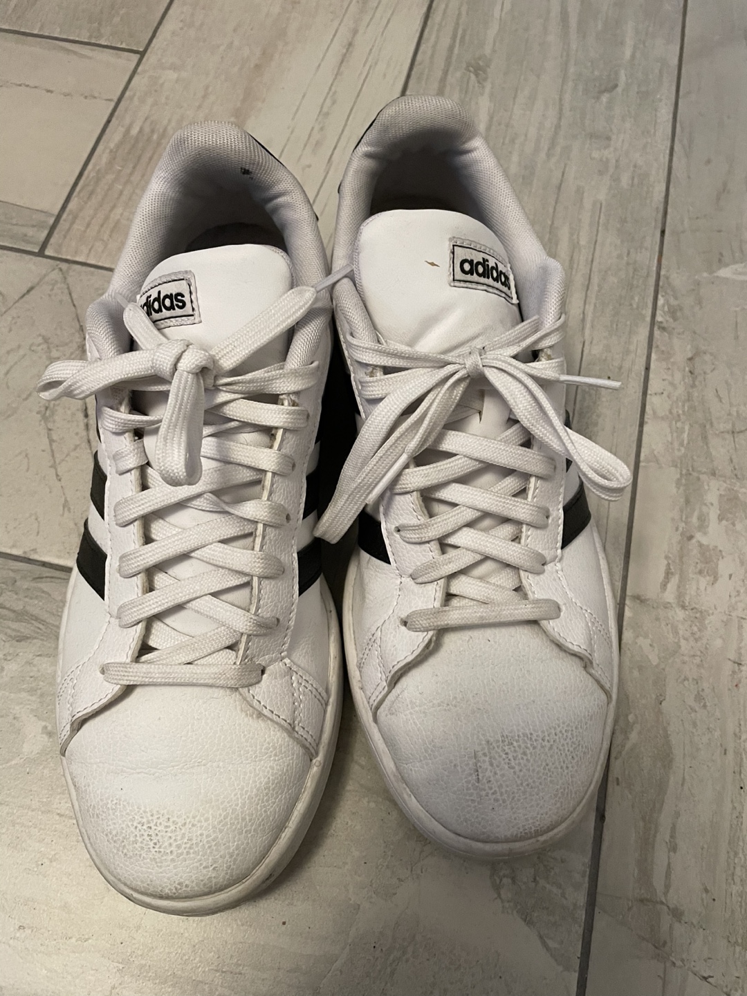 Adidas White & Black Sneakers - photo 3