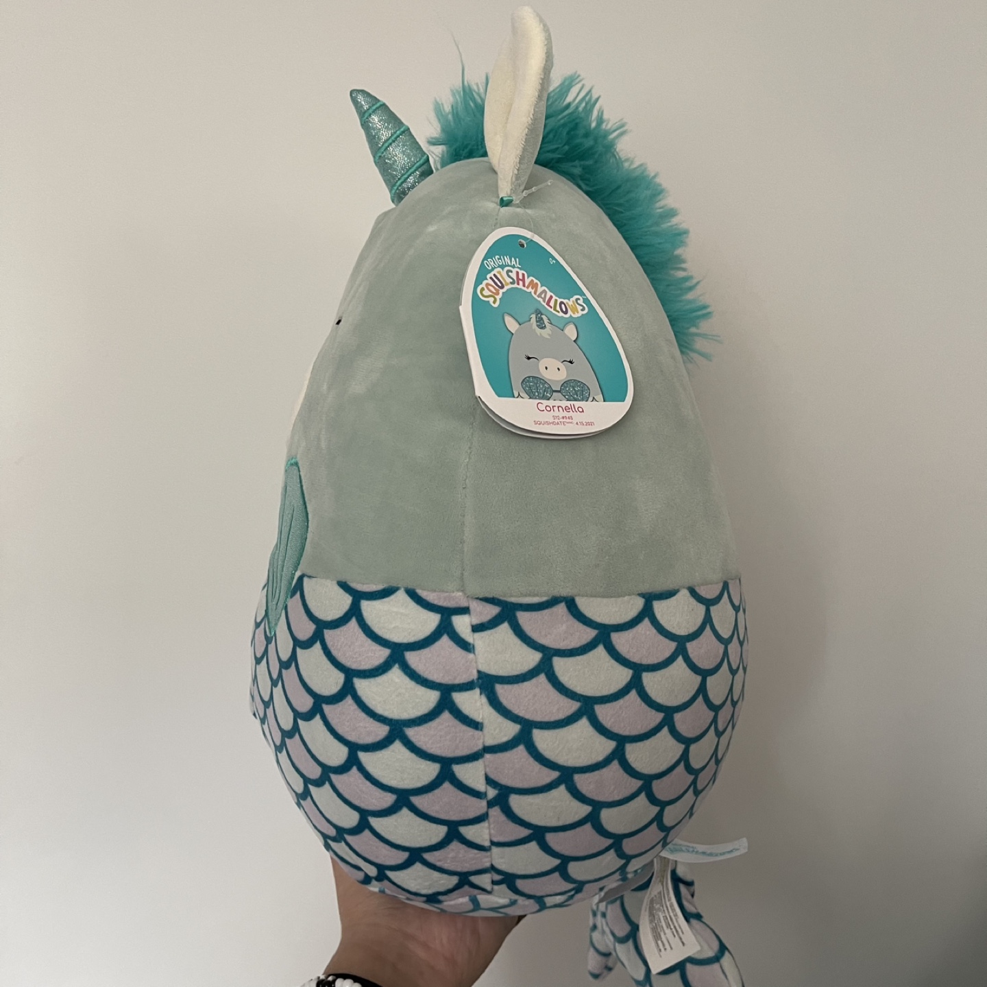 12” Original Squishmallow Cornelia the Mermaid Unicorn - photo 3