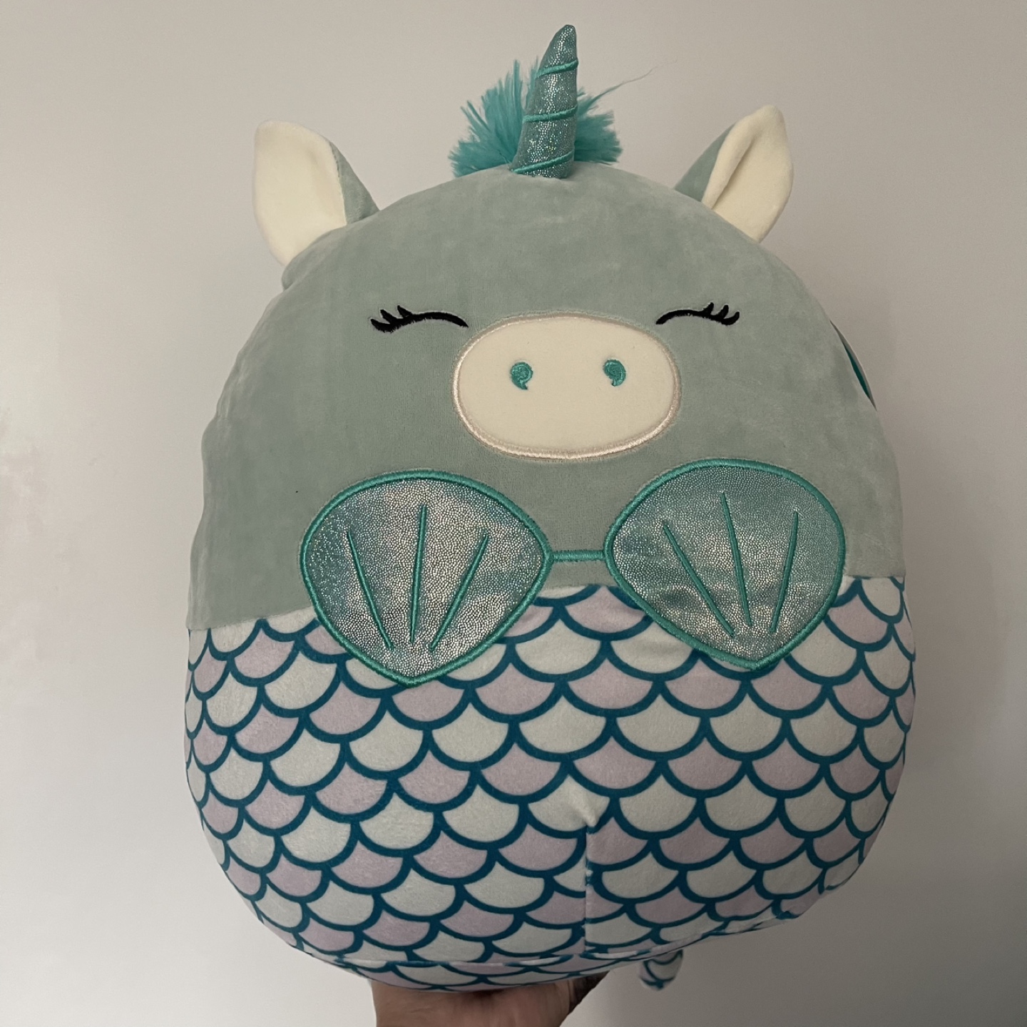 12” Original Squishmallow Cornelia the Mermaid Unicorn