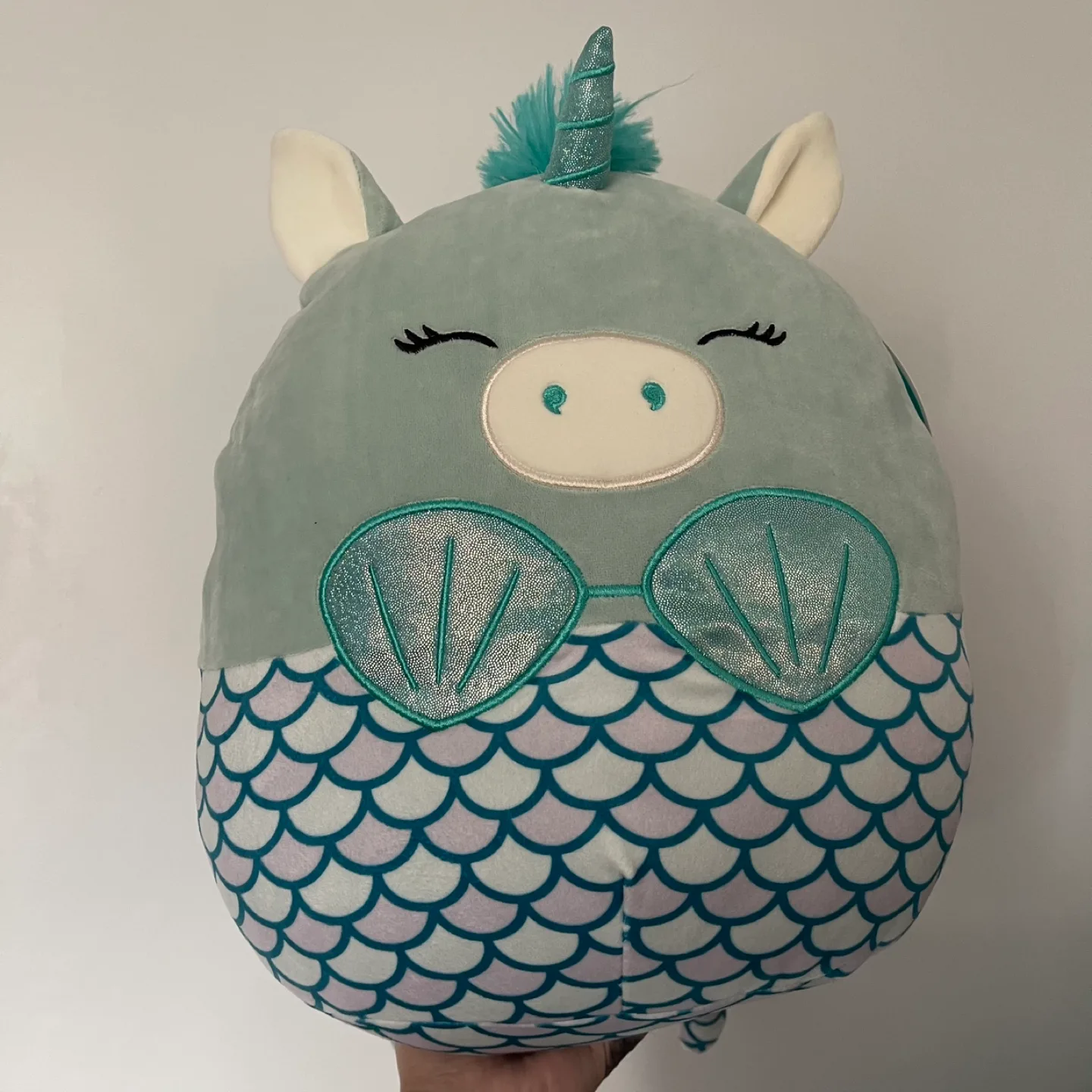 12” Original Squishmallow Cornelia the Mermaid Unicorn thumbnail