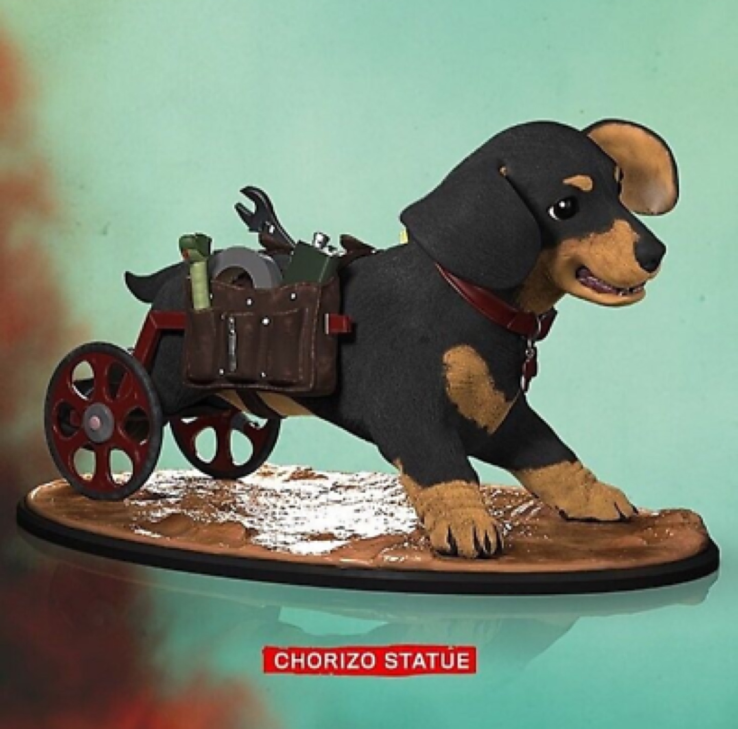 Chorizo Dog Statue