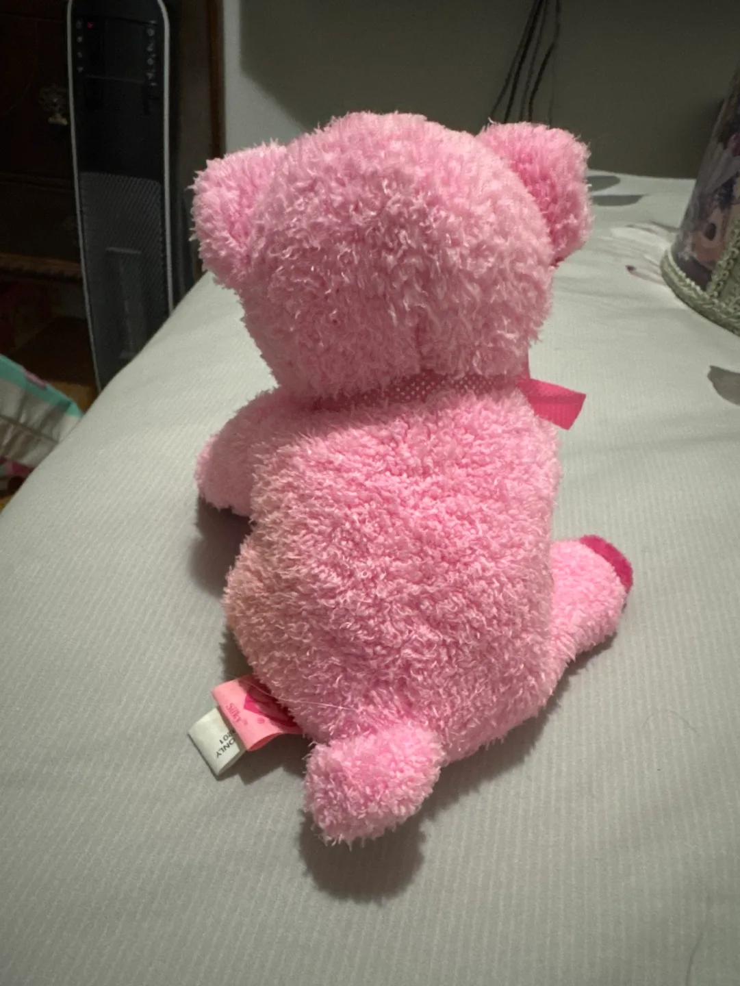Ty Pink Silky Stuffed Pig image indicator(2)