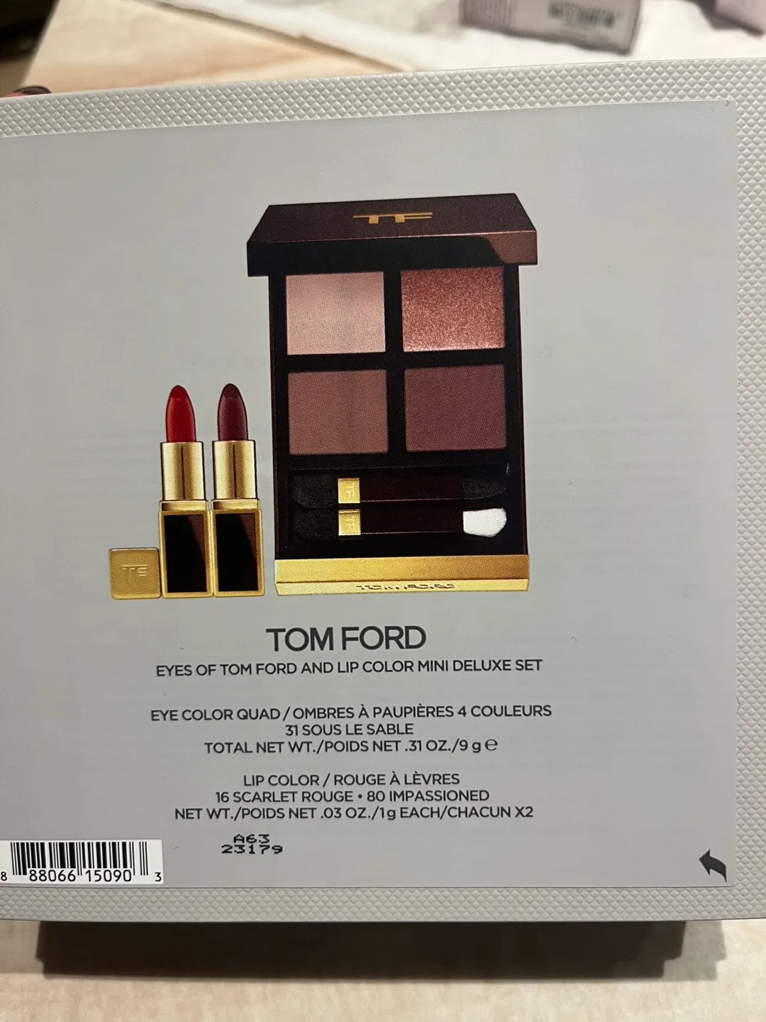 Tom Ford eye shadow and lipsticks set image indicator(3)