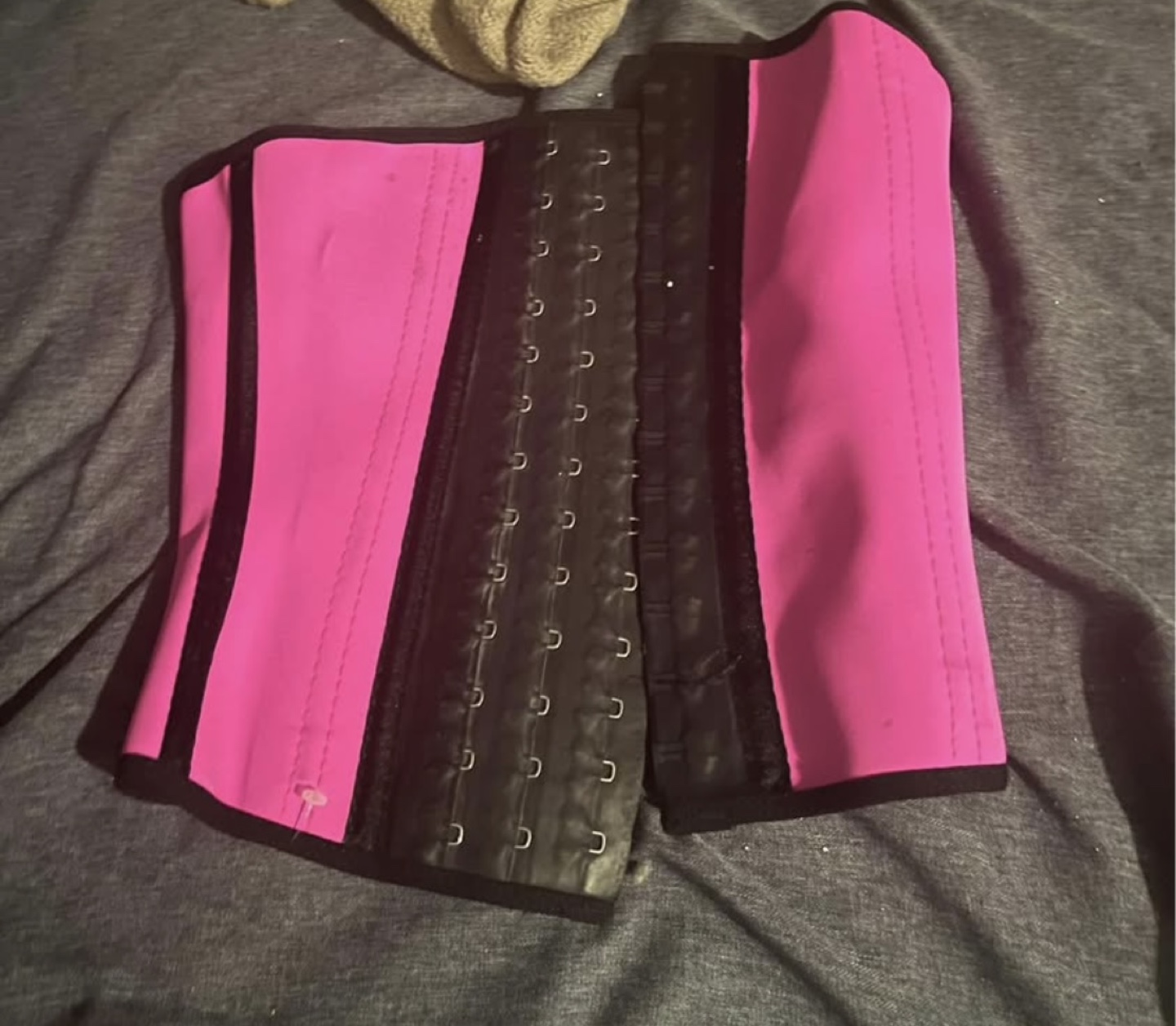 Pink and Black Waist Trainer