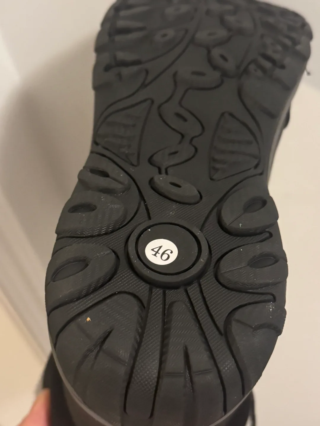 Men's Black Winter Boots Size 46 image indicator(5)