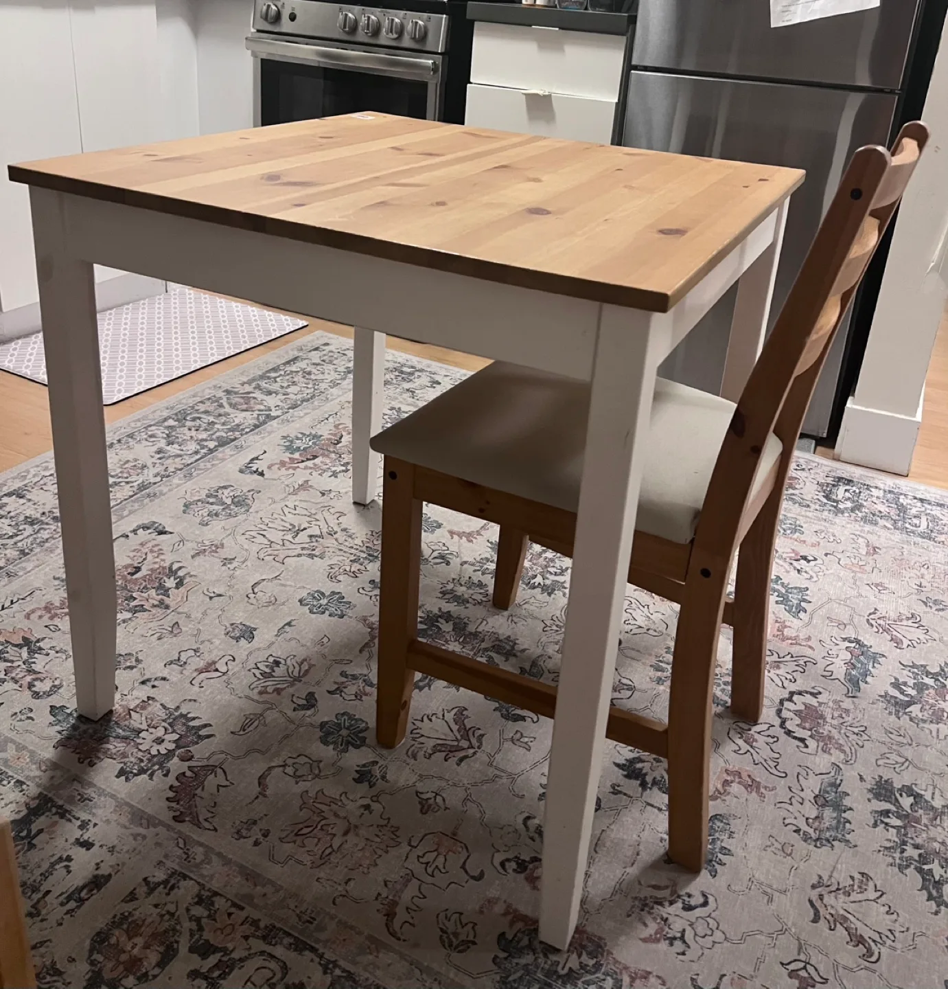 IKEA Table with One Chair thumbnail